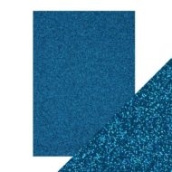  Craft Perfect Glitter karton, Midnight topaz   A4 250g Ikke selvklæbende